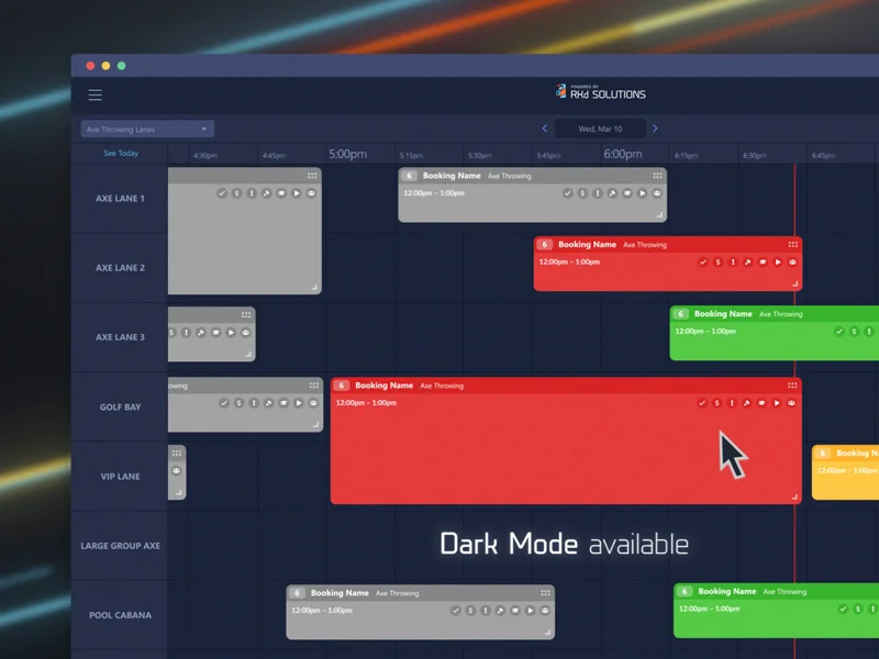 Axe Arcade – Reservation Management