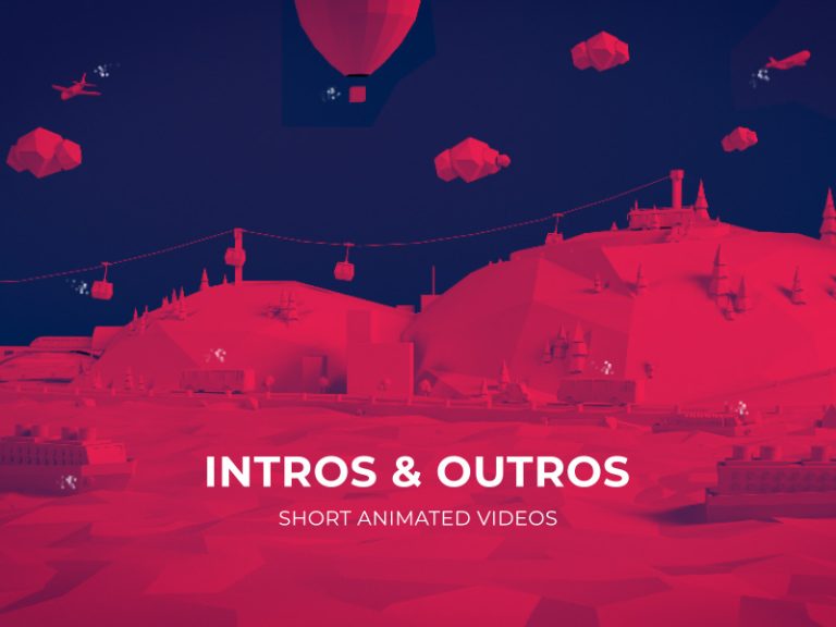 Intros & Outros – Short Animated Videos